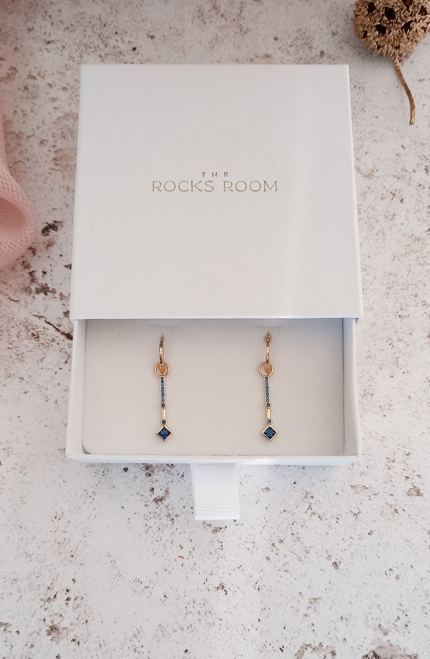blue drop earrings ireland jewellery shop ireland the rocks room