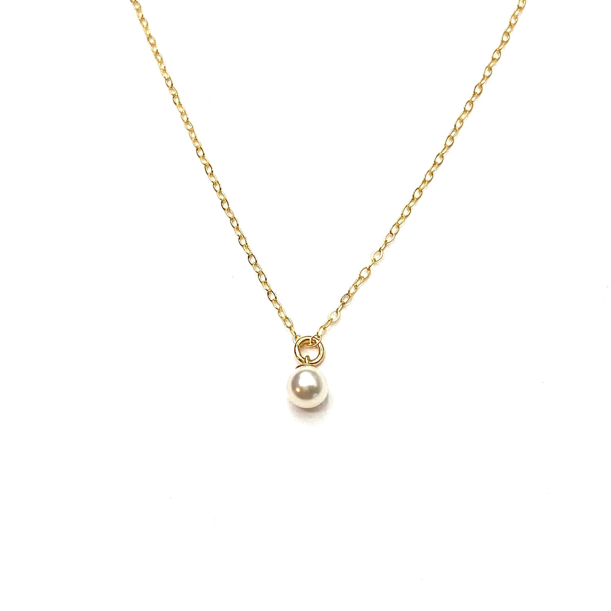 pearl stacking necklace ireland gold pearl necklace dainty pearl necklace