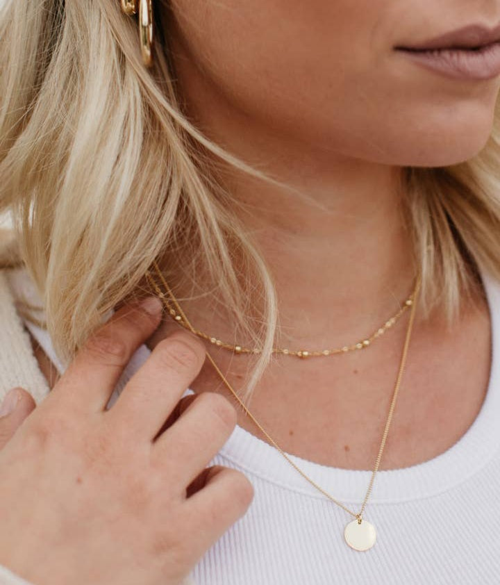 Gold & Silver Layering Necklaces | Monica Vinader