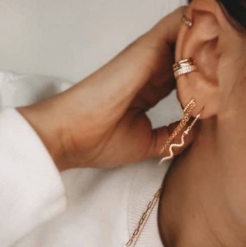 gold snake earrings gold earrings ireland jewellery online ireland